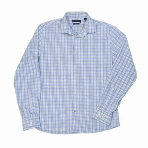 Tommy Hilfiger Blue And Yellow Plaid Shirt For Women